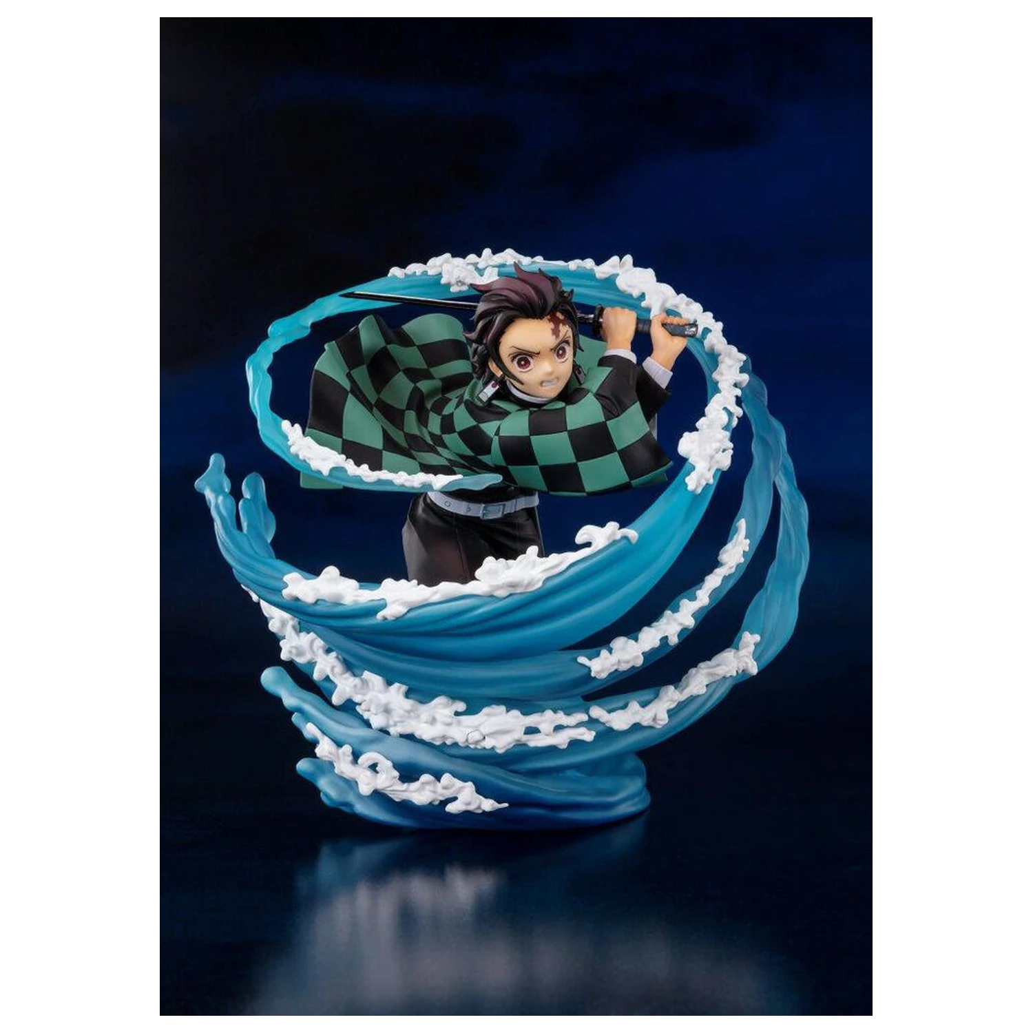 Demon Slayer Kimetsu No Yaiba Tanjiro Kamado Water Breathing S.H. Figurarts figurina 15cm poza produsului