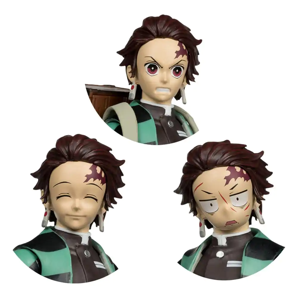 Demon Slayer: Kimetsu no Yaiba figurină de acțiune Tanjiro Kamado (cu Cutie Nezuko) (Sezonul 3) 18 cm poza produsului