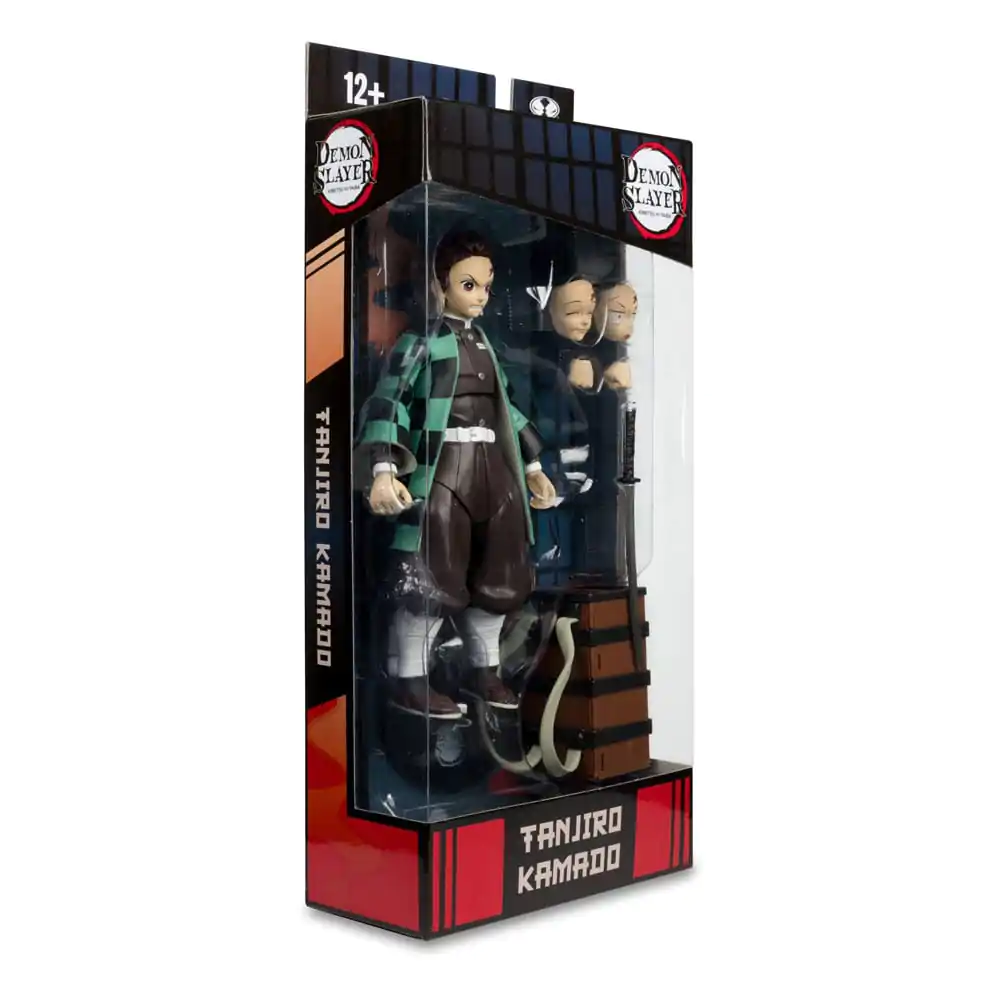 Demon Slayer: Kimetsu no Yaiba figurină de acțiune Tanjiro Kamado (cu Cutie Nezuko) (Sezonul 3) 18 cm poza produsului