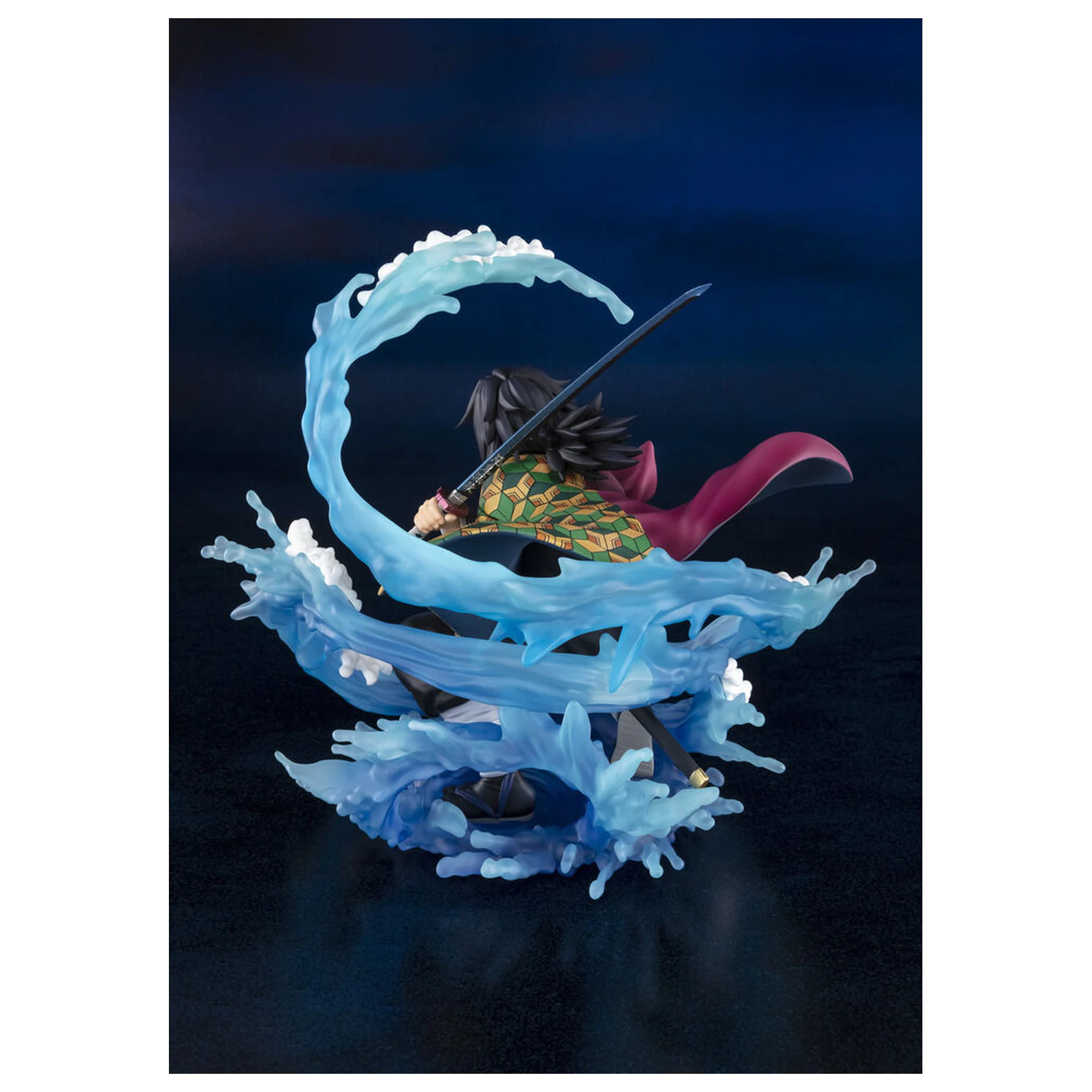 Demon Slayer Kimetsu No Yaiba Tomioka Giyu Water Breathing S.H. Figurarts figura 17cm poza produsului