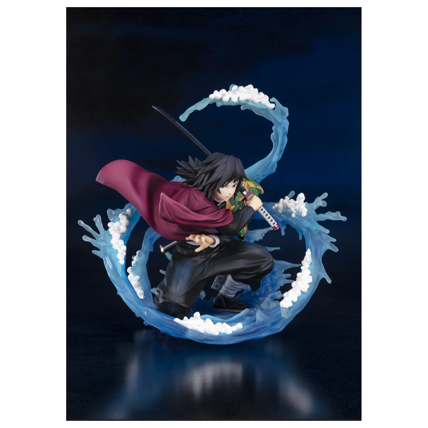 Demon Slayer Kimetsu No Yaiba Tomioka Giyu Water Breathing S.H. Figurarts figura 17cm poza produsului