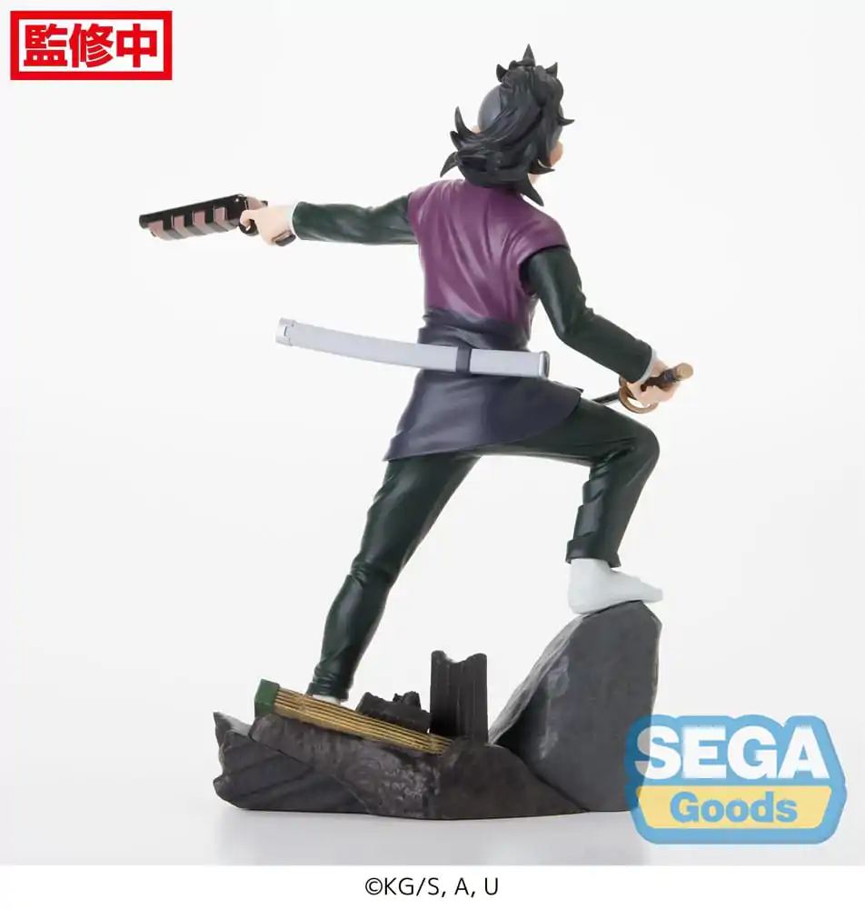 Demon Slayer: Kimetsu no Yaiba Xross Link Anime statuie PVC Genya Shinazugawa -Swordsmith Village Arc- 15 cm poza produsului