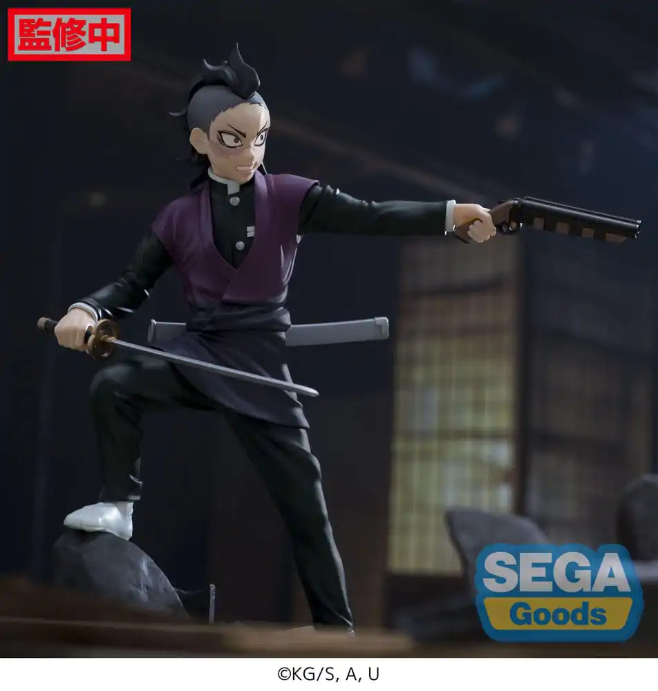 Demon Slayer: Kimetsu no Yaiba Xross Link Anime statuie PVC Genya Shinazugawa -Swordsmith Village Arc- 15 cm poza produsului