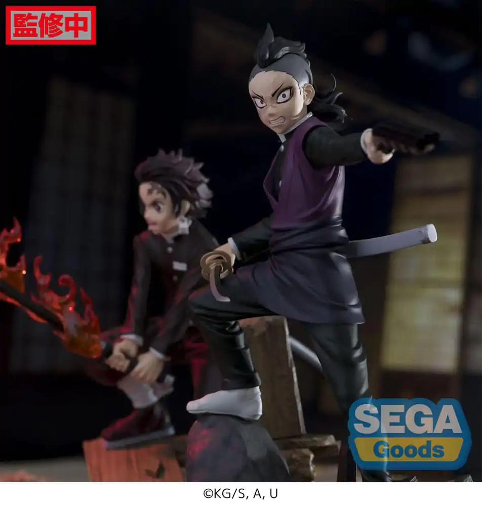 Demon Slayer: Kimetsu no Yaiba Xross Link Anime statuie PVC Genya Shinazugawa -Swordsmith Village Arc- 15 cm poza produsului