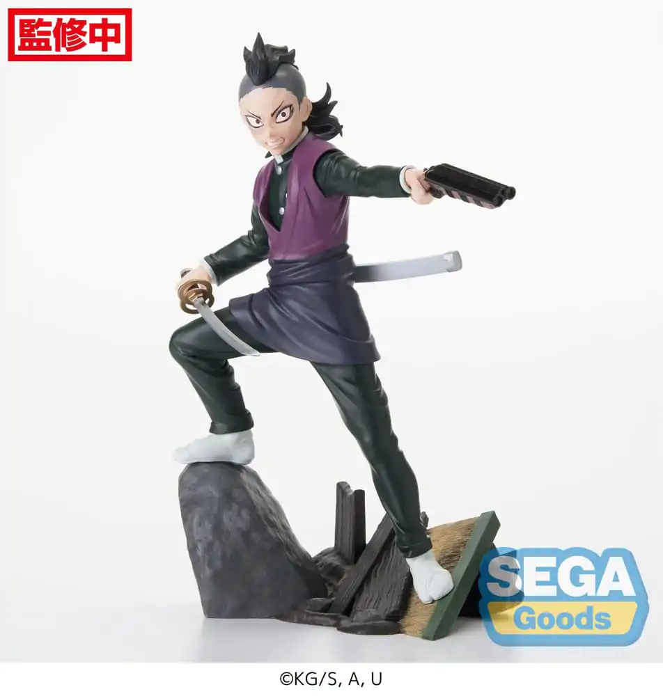 Demon Slayer: Kimetsu no Yaiba Xross Link Anime statuie PVC Genya Shinazugawa -Swordsmith Village Arc- 15 cm poza produsului