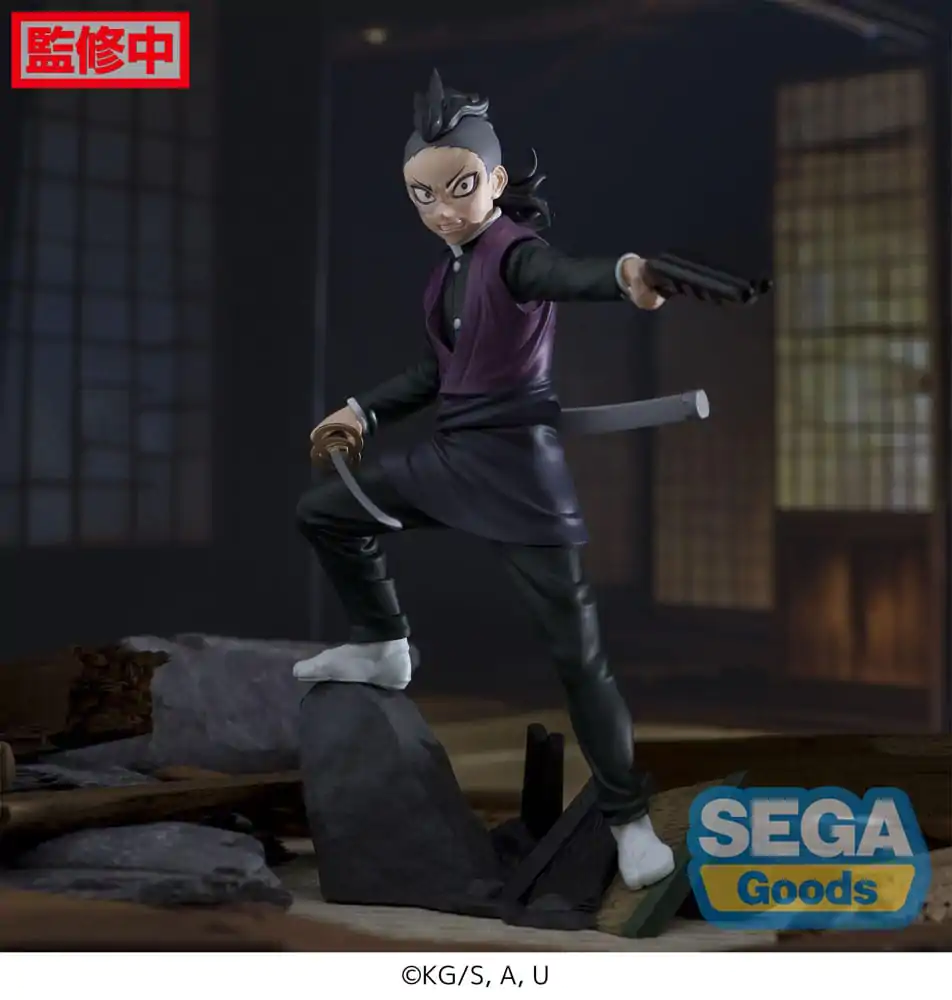 Demon Slayer: Kimetsu no Yaiba Xross Link Anime statuie PVC Genya Shinazugawa -Swordsmith Village Arc- 15 cm poza produsului