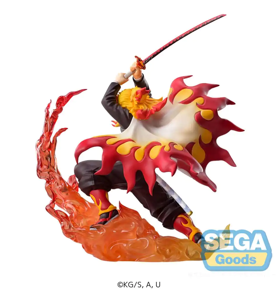 Demon Slayer: Kimetsu no Yaiba Xross Link Anime statueta din PVC Kyojuro Rengoku 15 cm poza produsului