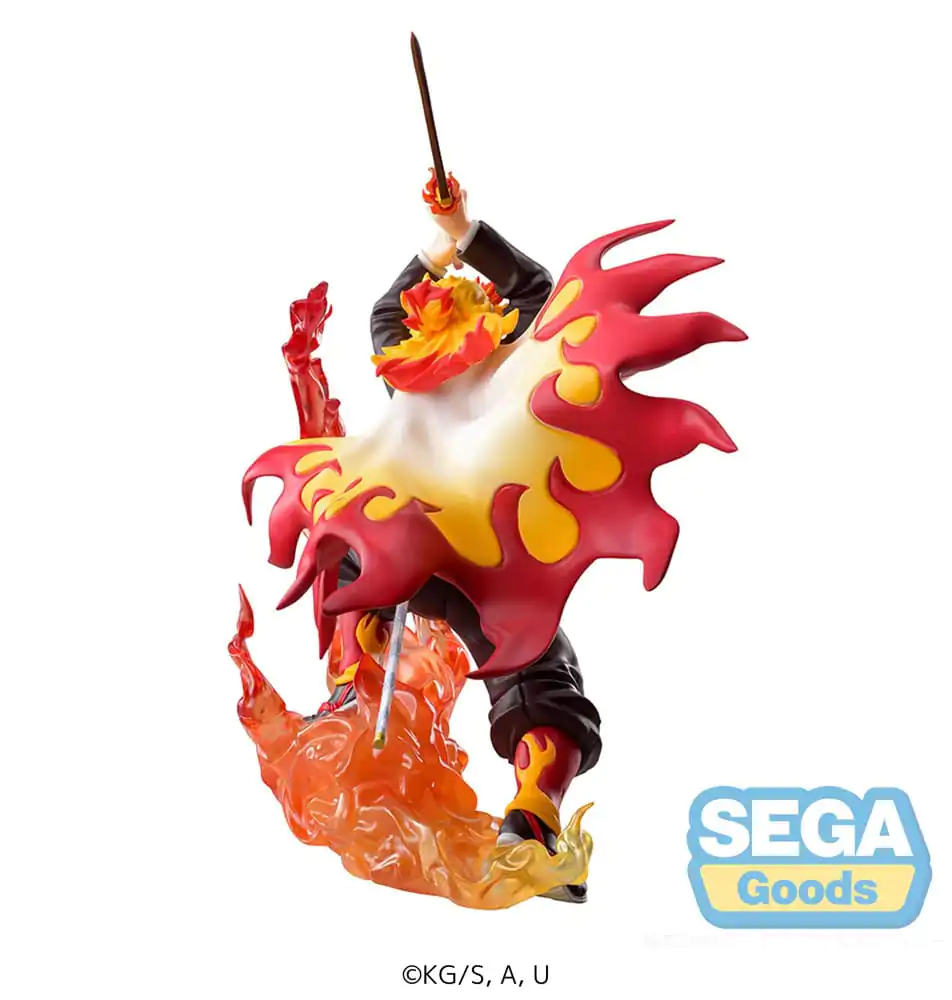 Demon Slayer: Kimetsu no Yaiba Xross Link Anime statueta din PVC Kyojuro Rengoku 15 cm poza produsului