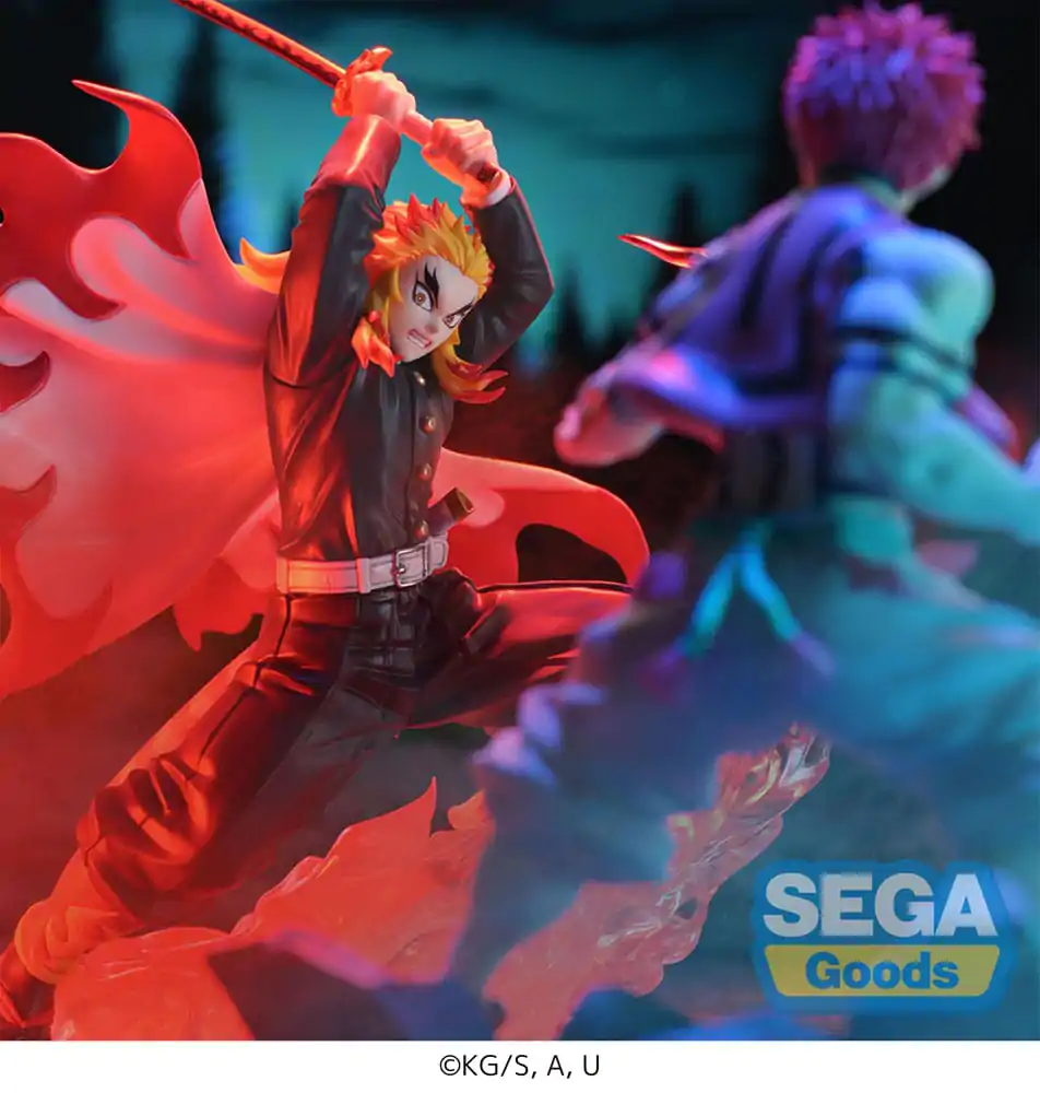 Demon Slayer: Kimetsu no Yaiba Xross Link Anime statueta din PVC Kyojuro Rengoku 15 cm poza produsului