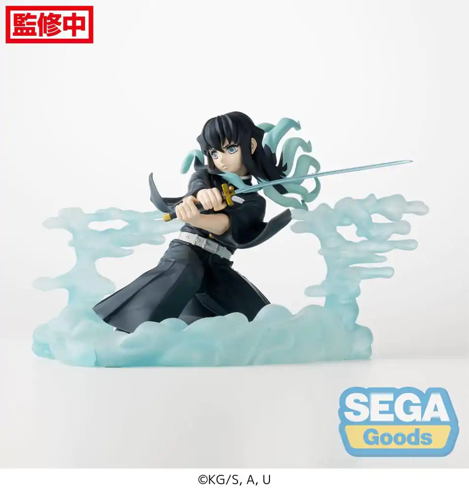 Demon Slayer: Kimetsu no Yaiba Xross Link Anime Statuie PVC Muichiro Tokito Hashira Training Arc 11 cm poza produsului