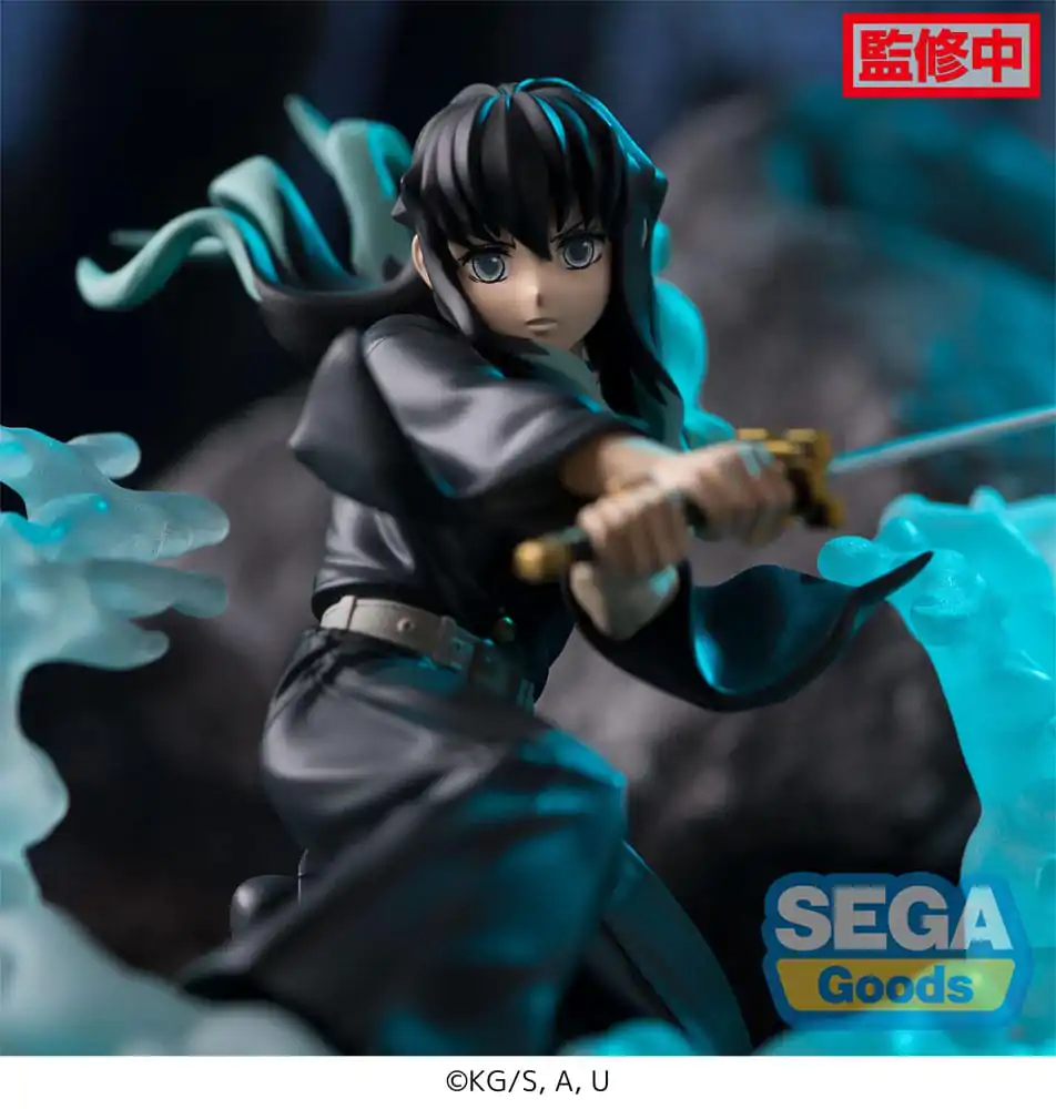 Demon Slayer: Kimetsu no Yaiba Xross Link Anime Statuie PVC Muichiro Tokito Hashira Training Arc 11 cm poza produsului