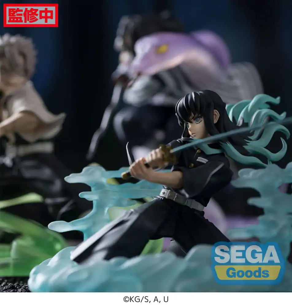 Demon Slayer: Kimetsu no Yaiba Xross Link Anime Statuie PVC Muichiro Tokito Hashira Training Arc 11 cm poza produsului