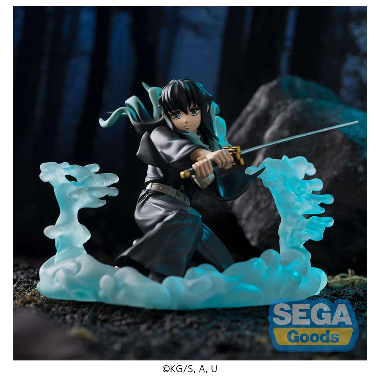 Demon Slayer: Kimetsu no Yaiba Xross Link Anime statuie PVC Muichiro Tokito Hashira Training Arc 11 cm poza produsului