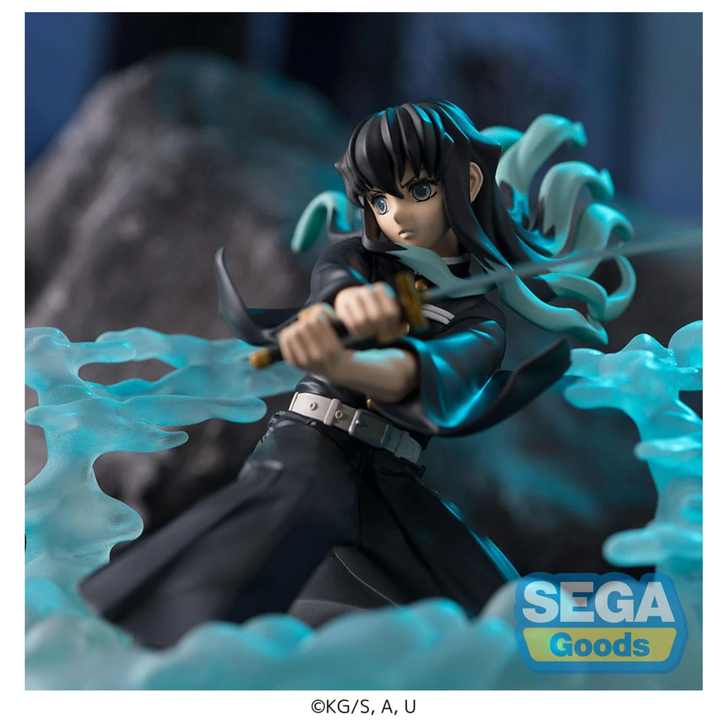 Demon Slayer: Kimetsu no Yaiba Xross Link Anime statuie PVC Muichiro Tokito Hashira Training Arc 11 cm poza produsului