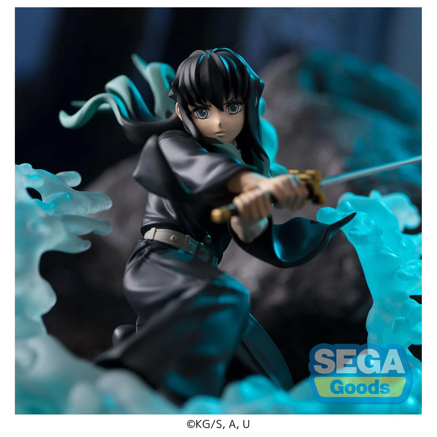 Demon Slayer: Kimetsu no Yaiba Xross Link Anime statuie PVC Muichiro Tokito Hashira Training Arc 11 cm poza produsului
