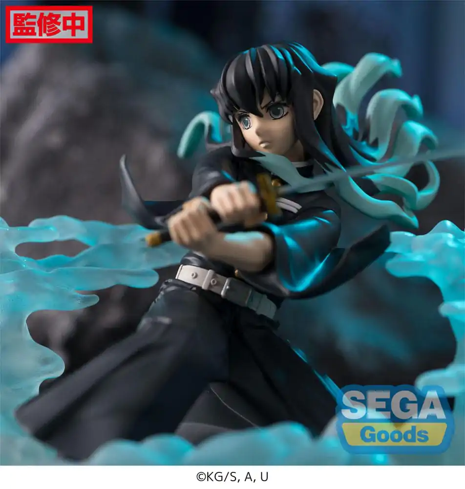 Demon Slayer: Kimetsu no Yaiba Xross Link Anime Statuie PVC Muichiro Tokito Hashira Training Arc 11 cm poza produsului