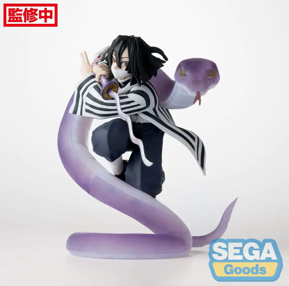 Statuie PVC anime Demon Slayer: Kimetsu no Yaiba Xross Link Obanai Iguro Hashira Training Arc 14 cm poza produsului