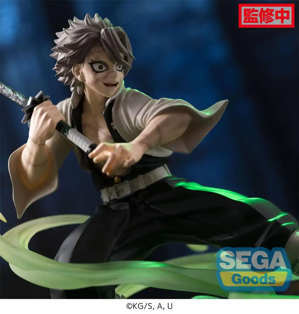 Demon Slayer: Kimetsu no Yaiba Xross Link Anime Statuie PVC Sanemi Shinazugawa Hashira Training Arc 12 cm poza produsului