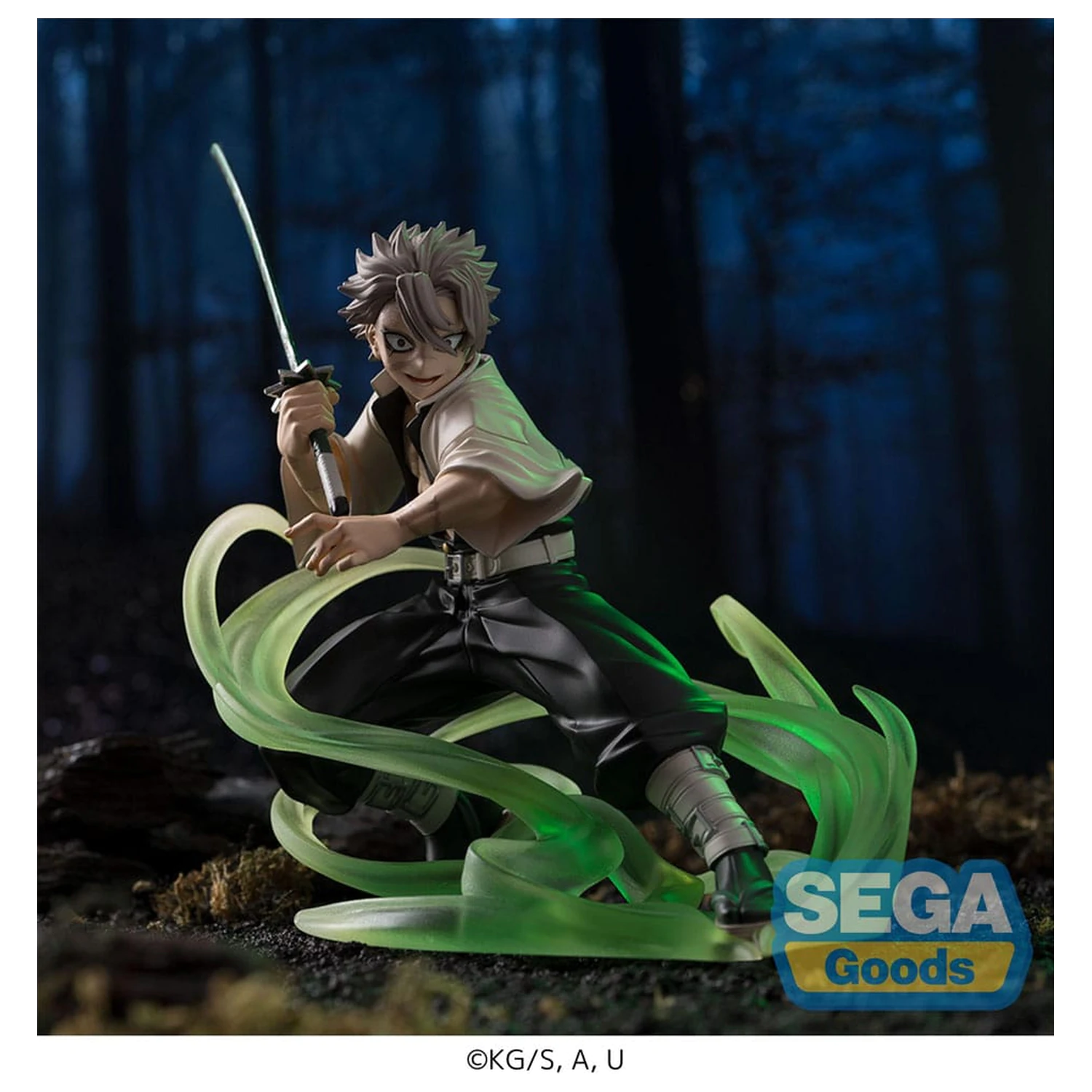 Demon Slayer: Kimetsu no Yaiba Xross Link Anime statueta PVC Sanemi Shinazugawa Hashira Training Arc 12 cm poza produsului