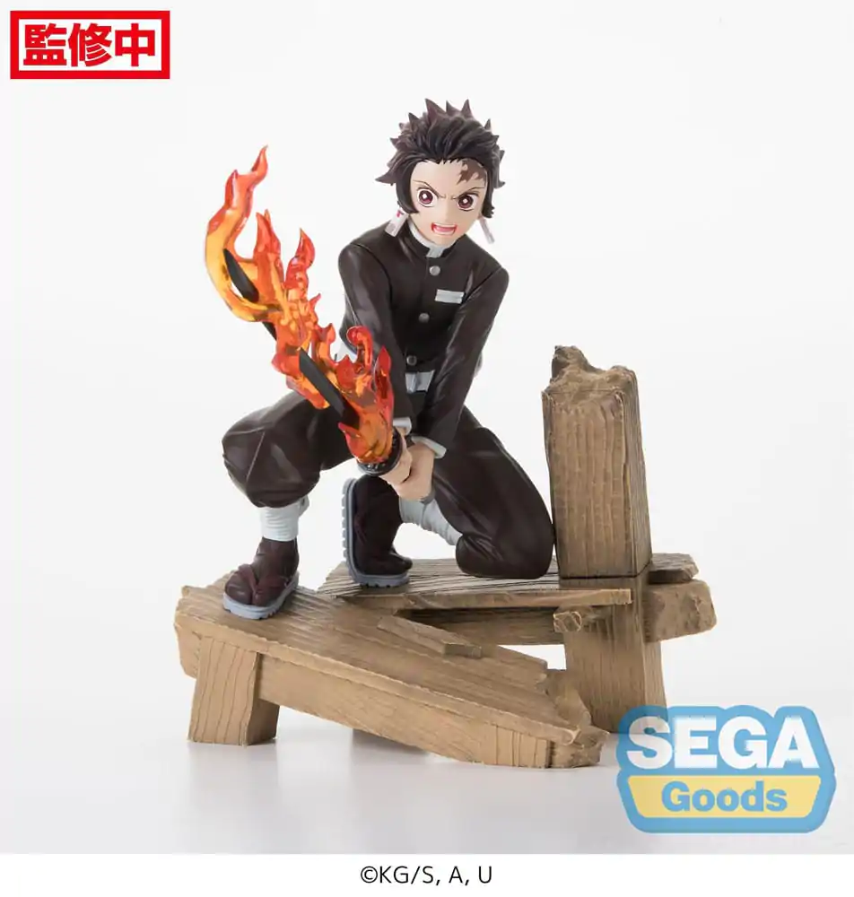 Demon Slayer: Kimetsu no Yaiba Xross Link Anime statuie PVC Tanjiro Kamado -Swordsmith Village Arc- 12 cm poza produsului