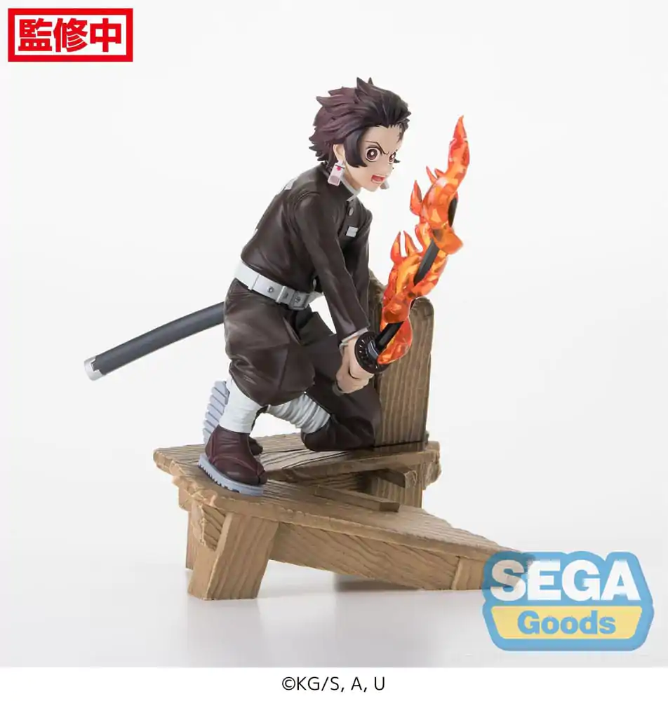 Demon Slayer: Kimetsu no Yaiba Xross Link Anime statuie PVC Tanjiro Kamado -Swordsmith Village Arc- 12 cm poza produsului