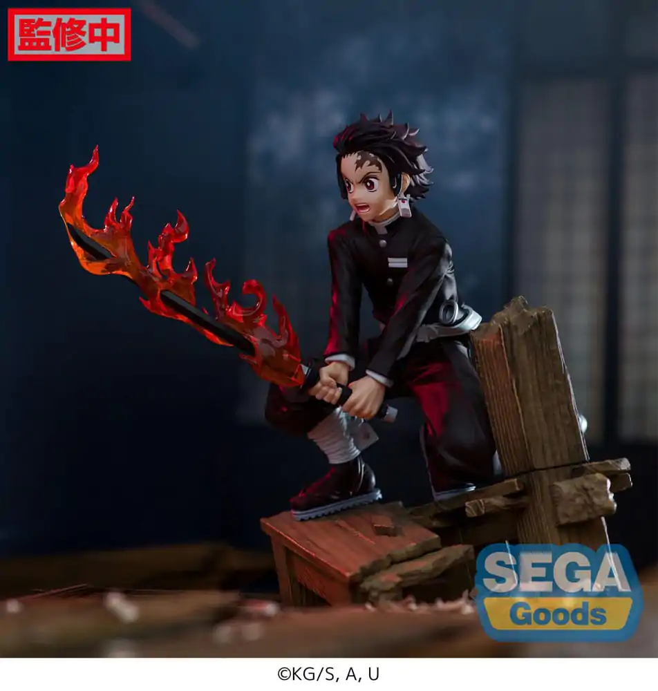 Demon Slayer: Kimetsu no Yaiba Xross Link Anime statuie PVC Tanjiro Kamado -Swordsmith Village Arc- 12 cm poza produsului