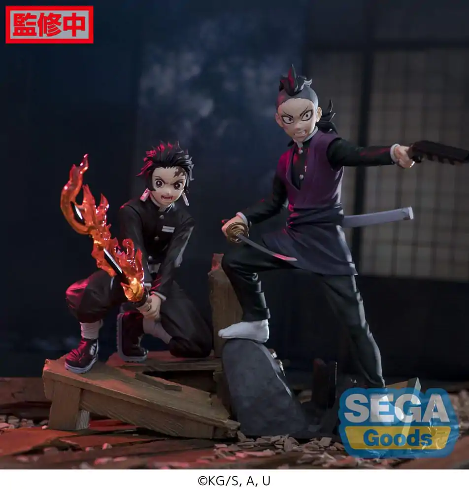 Demon Slayer: Kimetsu no Yaiba Xross Link Anime statuie PVC Tanjiro Kamado -Swordsmith Village Arc- 12 cm poza produsului