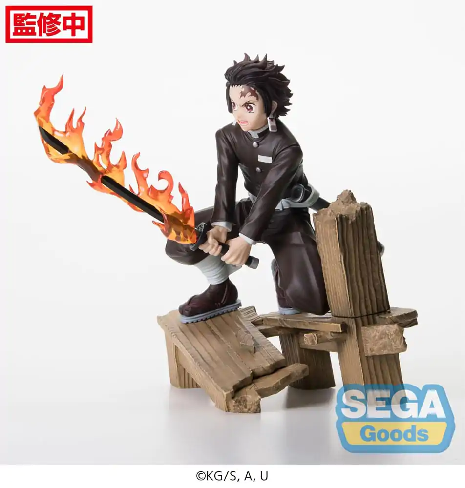 Demon Slayer: Kimetsu no Yaiba Xross Link Anime statuie PVC Tanjiro Kamado -Swordsmith Village Arc- 12 cm poza produsului