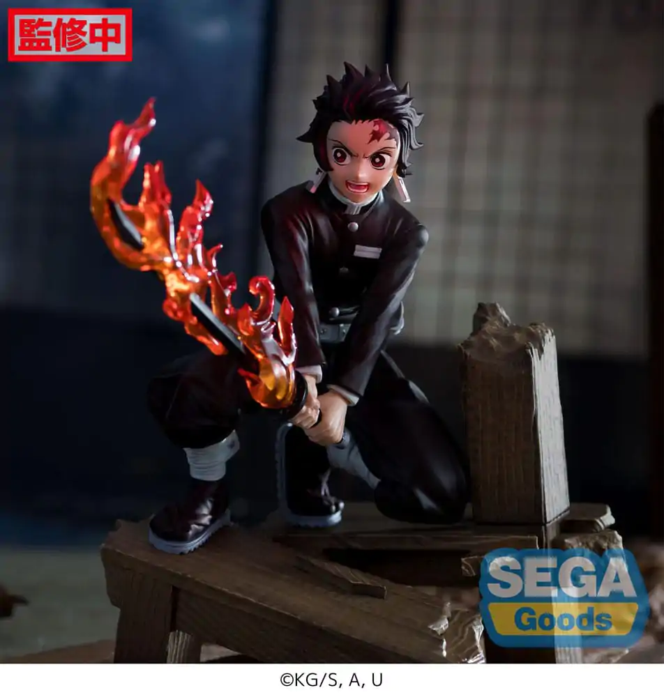 Demon Slayer: Kimetsu no Yaiba Xross Link Anime statuie PVC Tanjiro Kamado -Swordsmith Village Arc- 12 cm poza produsului