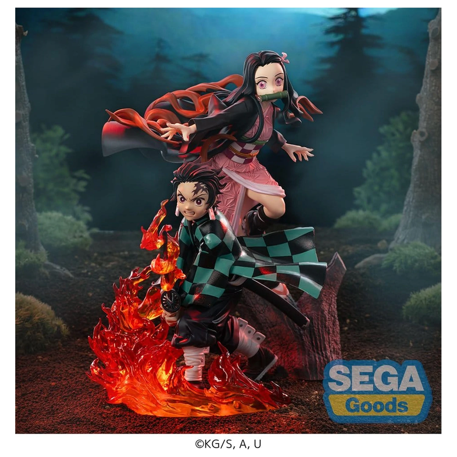 Demon Slayer: Kimetsu no Yaiba XrossLink Statuie din PVC Nezuko Kamado 16 cm poza produsului