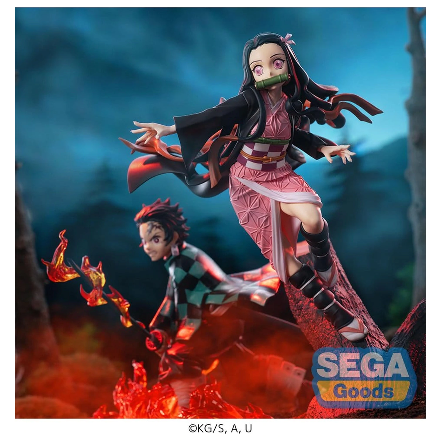 Demon Slayer: Kimetsu no Yaiba XrossLink Statuie din PVC Nezuko Kamado 16 cm poza produsului