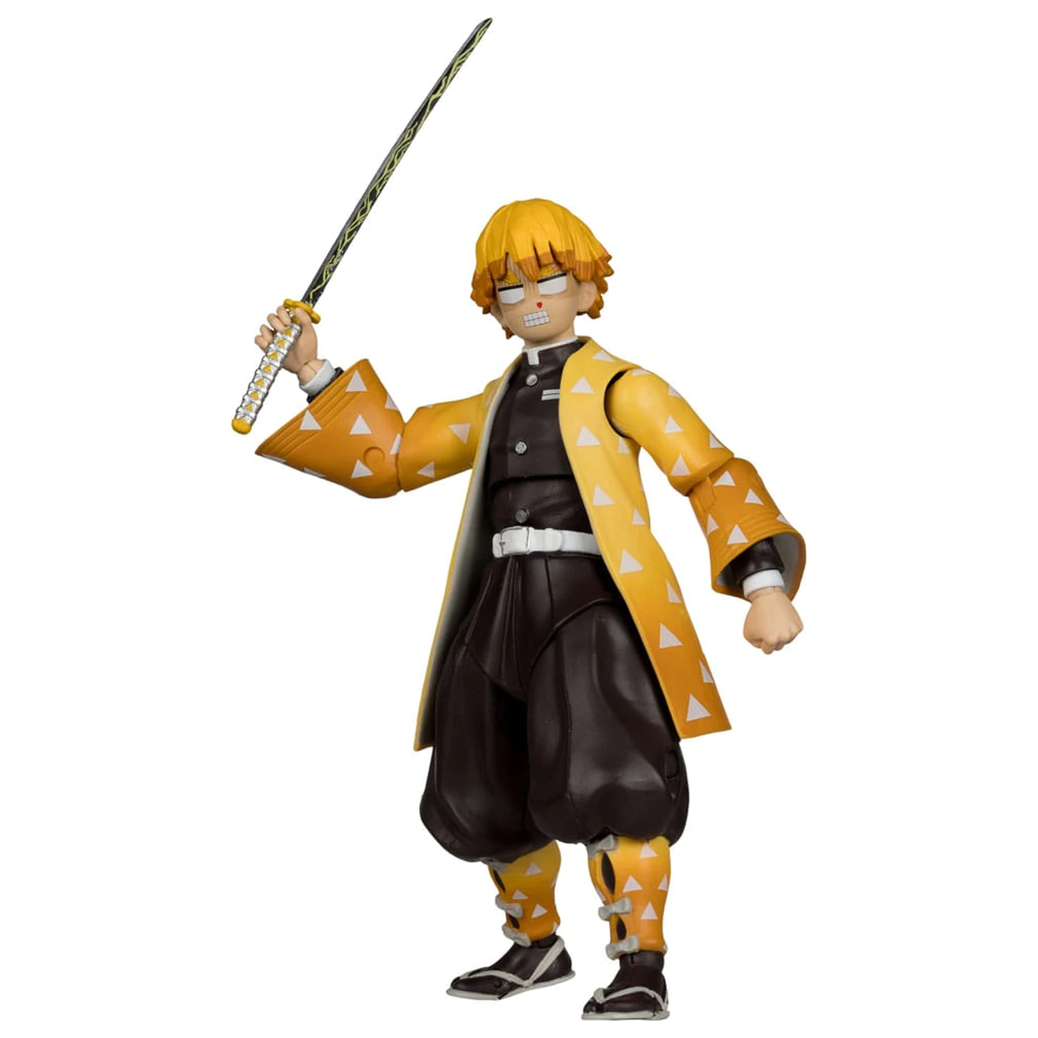 Demon Slayer: Kimetsu no Yaiba figurina de actiune Zenitsu Agatsuma Plantinum Edition 15 cm poza produsului