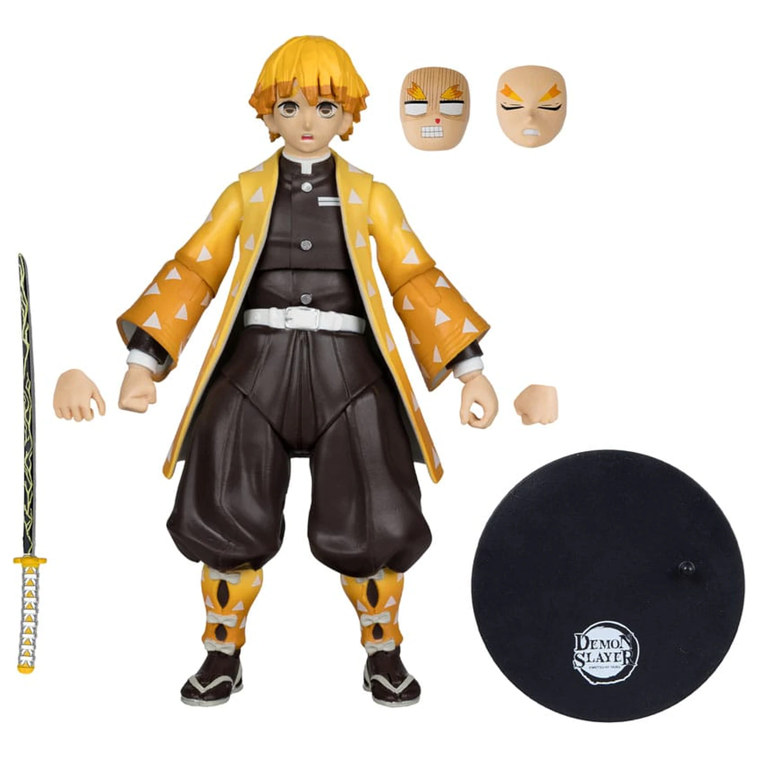 Demon Slayer: Kimetsu no Yaiba figurina de actiune Zenitsu Agatsuma Plantinum Edition 15 cm poza produsului