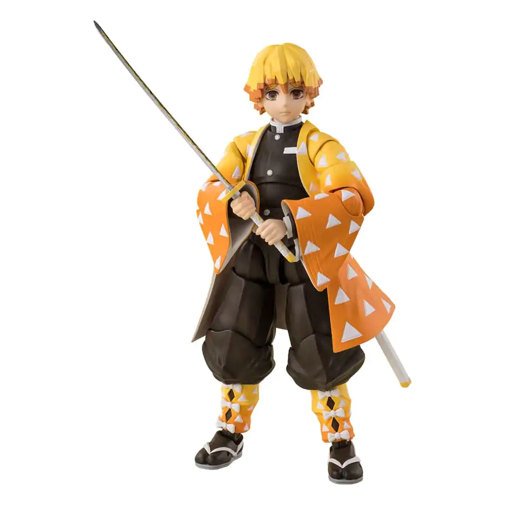 Demon Slayer Kimetsu no Yaiba Zenitsu Agatsuma S.H. Figuarts figurină 14cm poza produsului