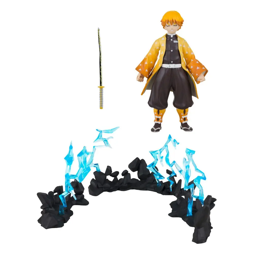 Figurină de acțiune Demon Slayer: Kimetsu no Yaiba Zenitsu Thunder Breathing Deluxe 13 cm poza produsului