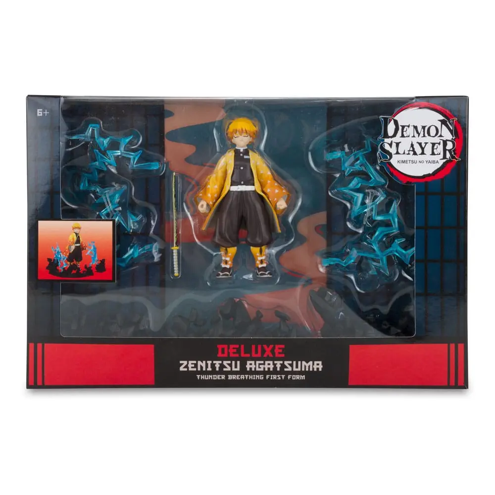 Figurină de acțiune Demon Slayer: Kimetsu no Yaiba Zenitsu Thunder Breathing Deluxe 13 cm poza produsului