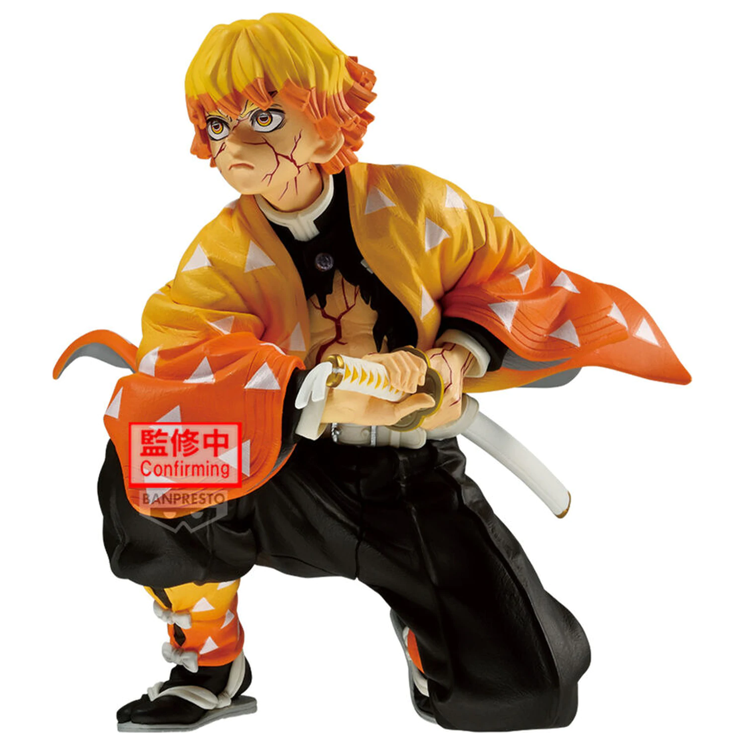 Demon Slayer Maximatic Zenitsu Agatsuma figurina 14cm poza produsului