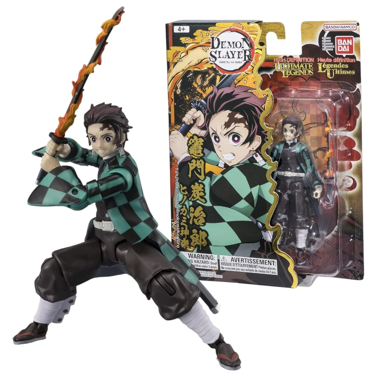 DEMON SLAYER - Tanjiro Kagura - Ultimate Legends Figurina V3 - 12cm poza produsului