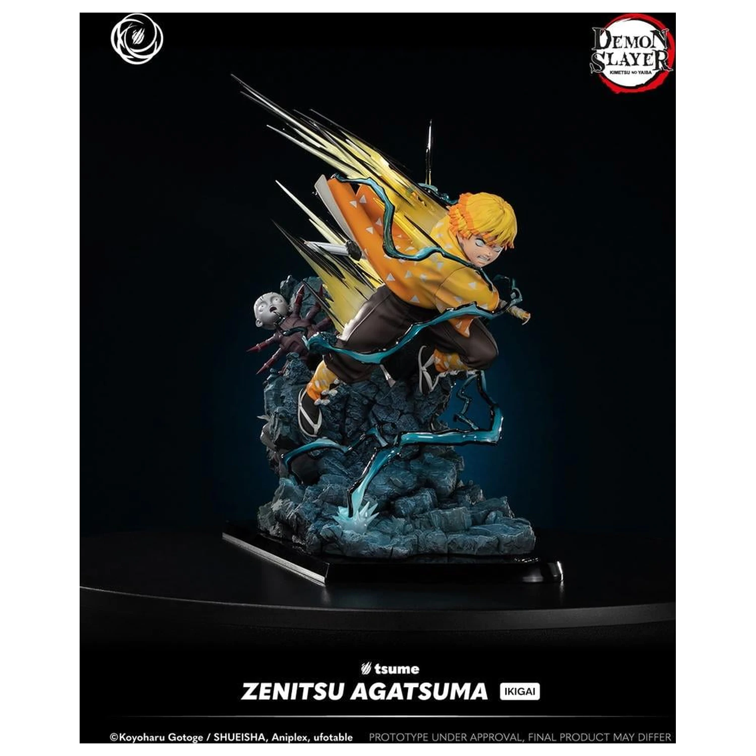Statuie Demon Slayer Zenitsu Agatsuma Ikigai 1/6 By Tsume 41 cm poza produsului