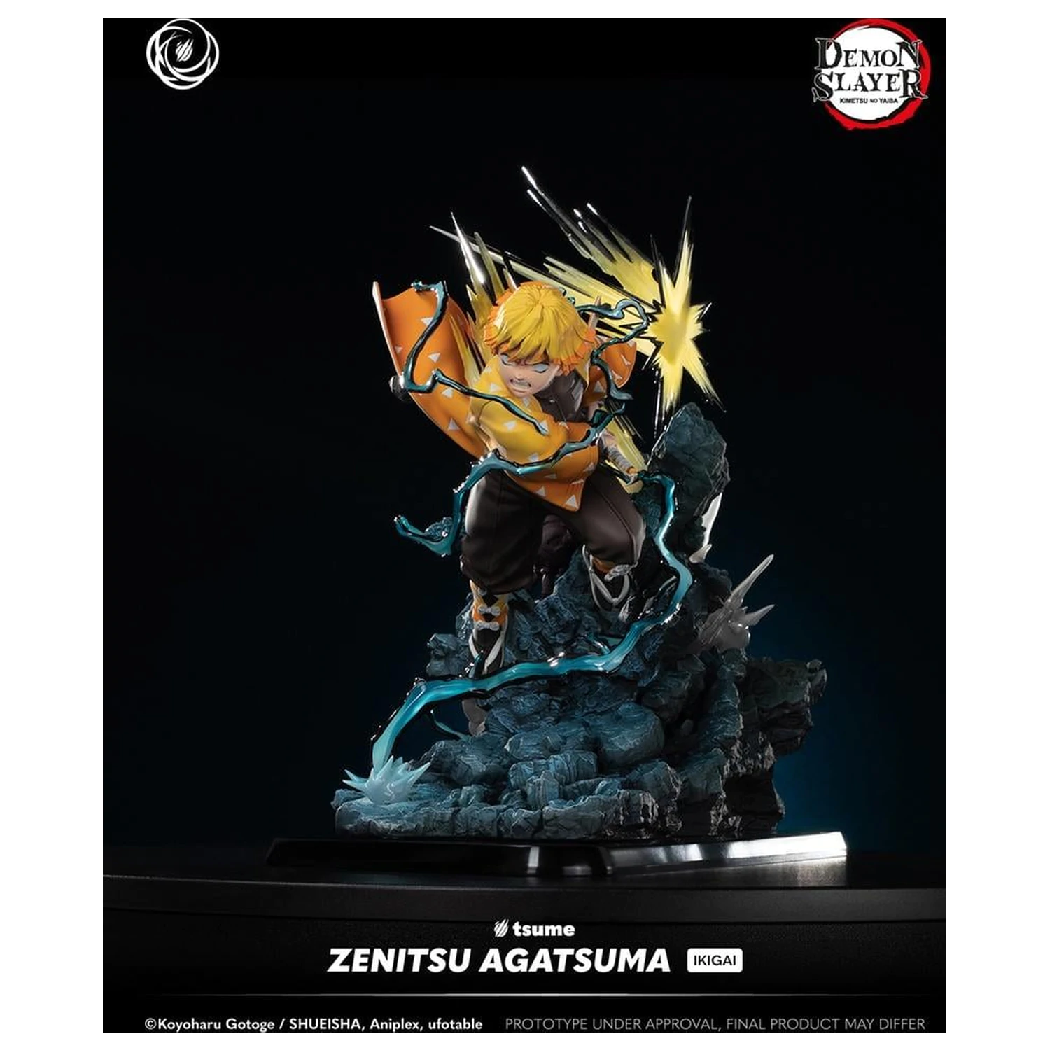 Statuie Demon Slayer Zenitsu Agatsuma Ikigai 1/6 By Tsume 41 cm poza produsului