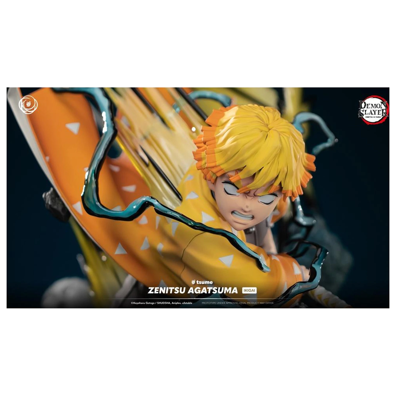 Statuie Demon Slayer Zenitsu Agatsuma Ikigai 1/6 By Tsume 41 cm poza produsului