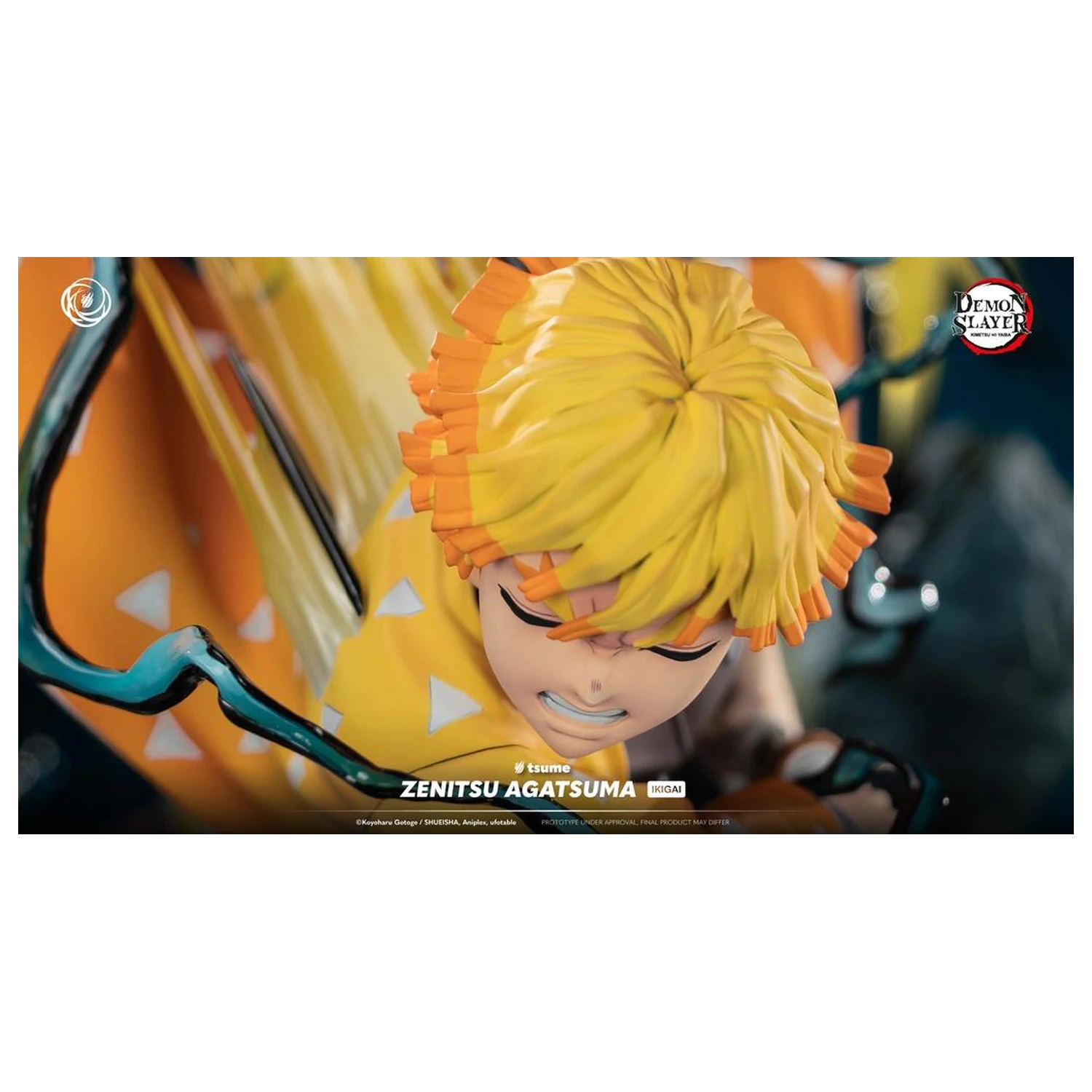 Statuie Demon Slayer Zenitsu Agatsuma Ikigai 1/6 By Tsume 41 cm poza produsului