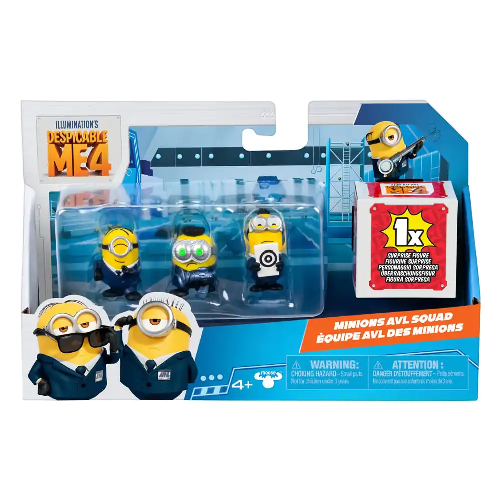 Despicable Me 4 Figurina Set de 4 AVL 5 cm poza produsului