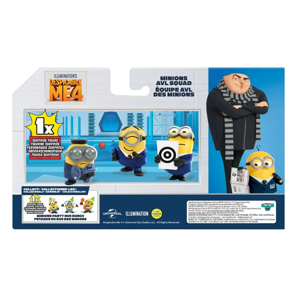 Despicable Me 4 Figurina Set de 4 AVL 5 cm poza produsului