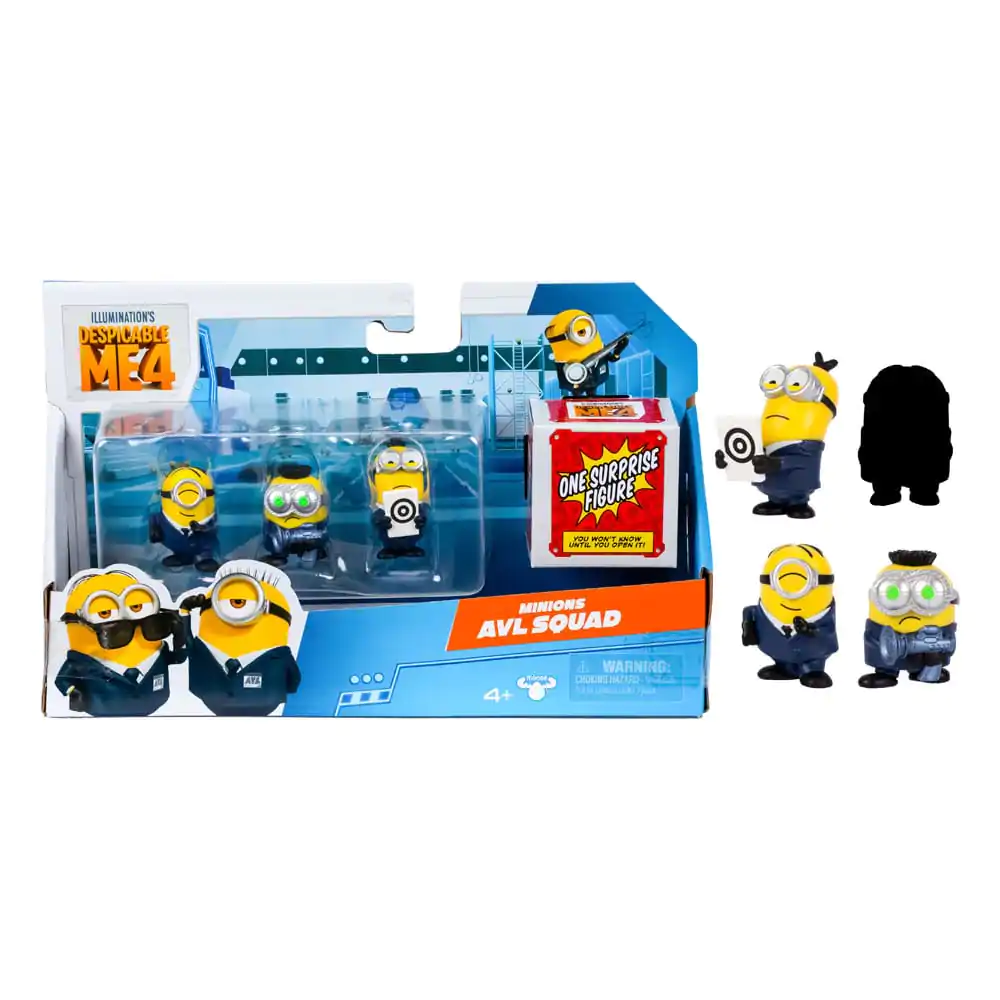 Despicable Me 4 Figurina Set de 4 AVL 5 cm poza produsului