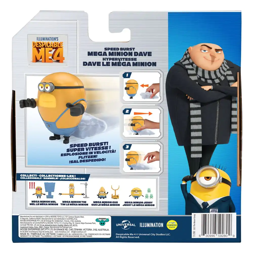 Figurină de acțiune Mega Minion Dave Despicable Me 4 poza produsului