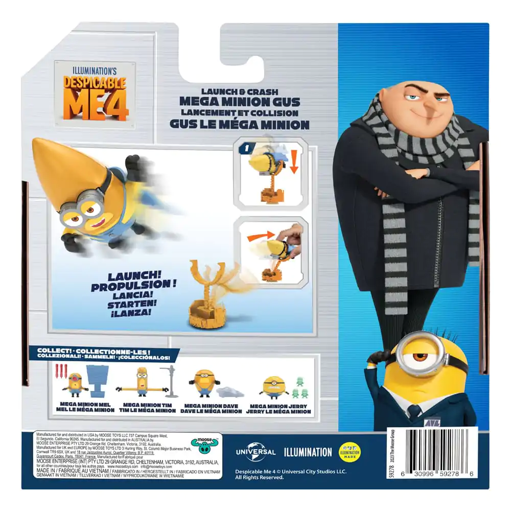 Despicable Me 4 Figurina Mega Minion de Acțiune Gus 10 cm poza produsului