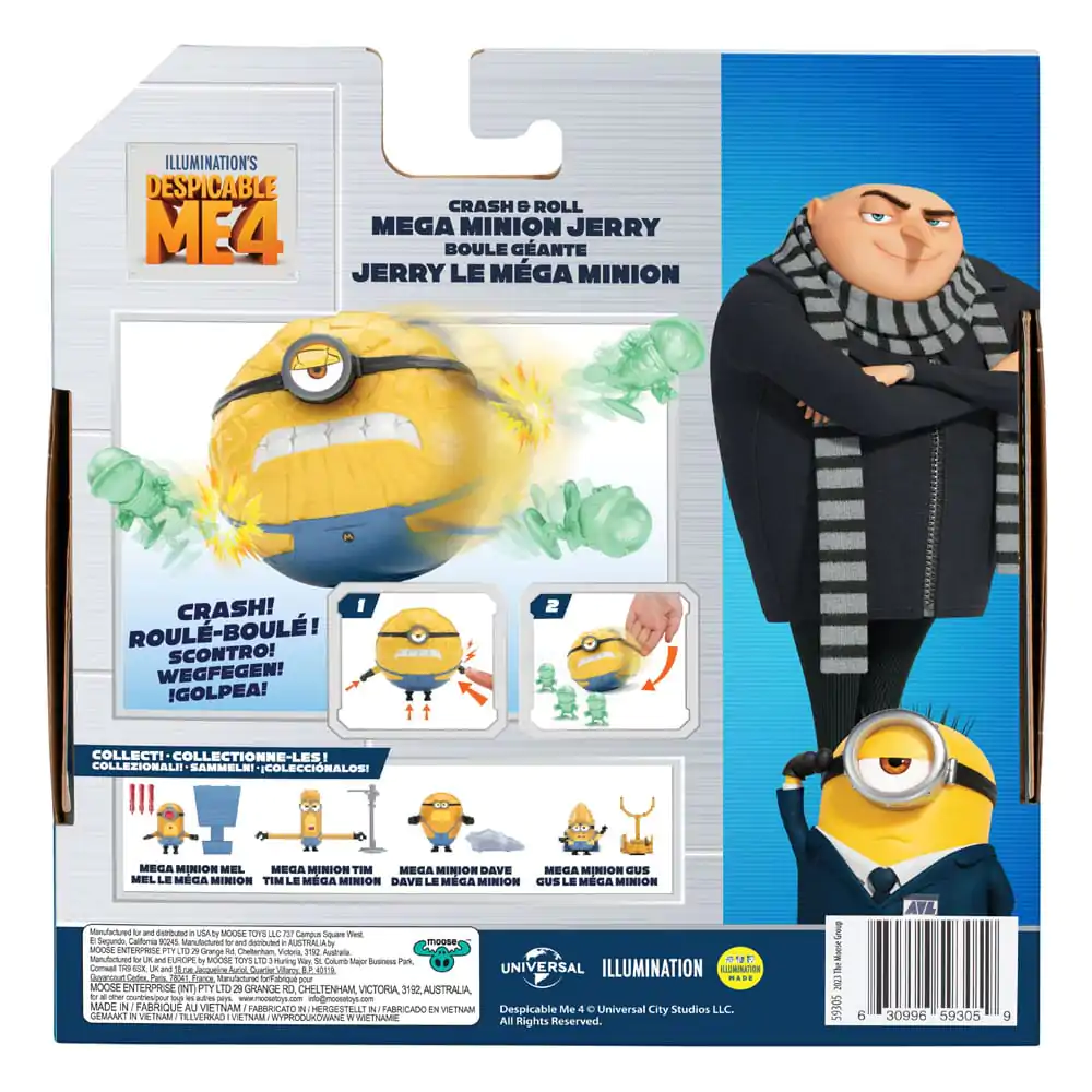 Despicable Me 4 Mega Minion Figurina de acțiune Jerry poza produsului