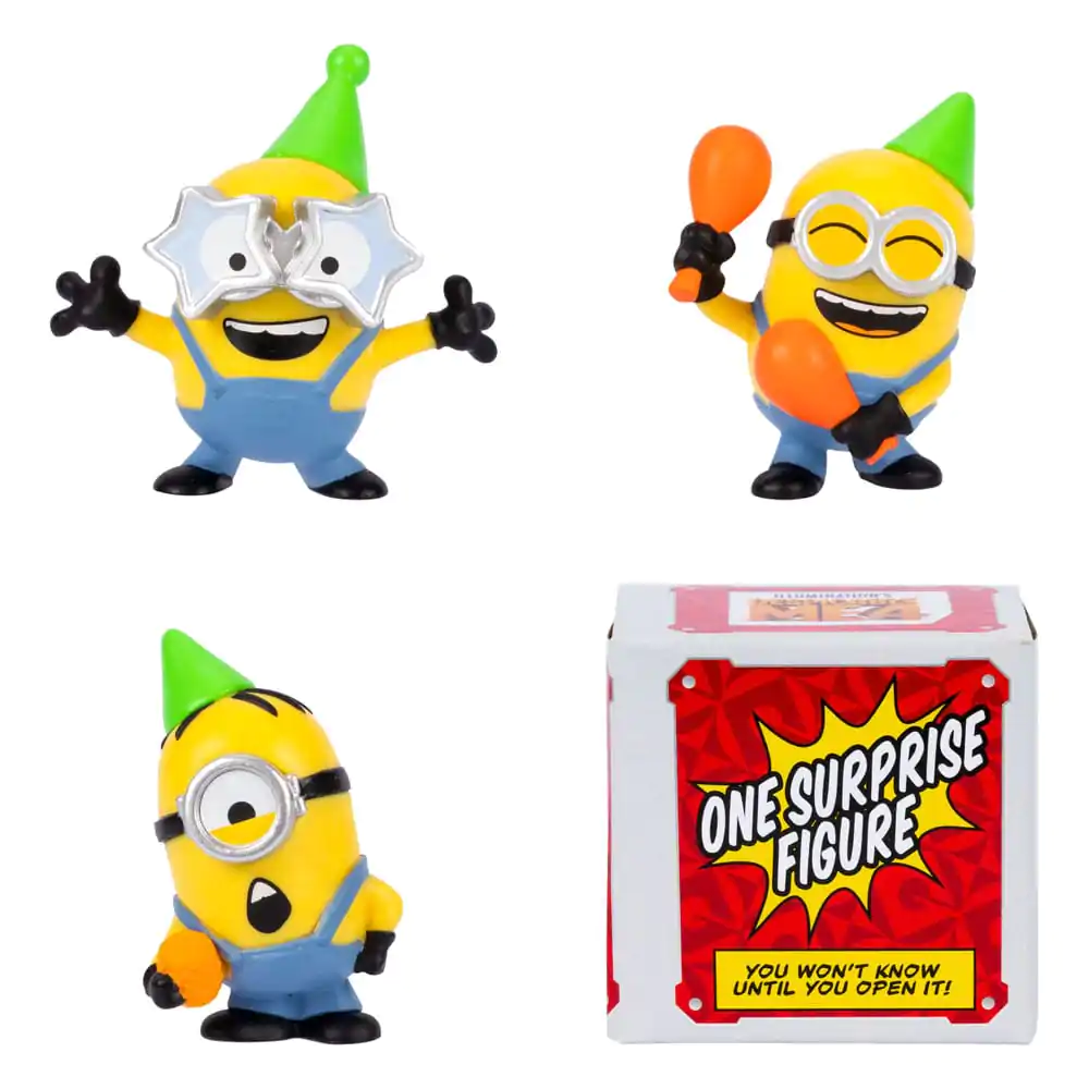 Despicable Me 4 Figurina Set 4 Bucăți Autobuz Petrecere 5 cm poza produsului