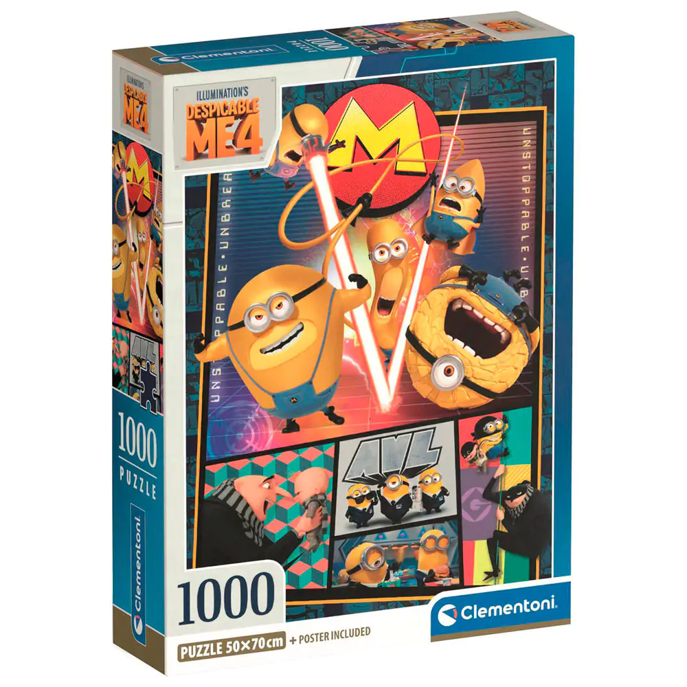 Despicable Me 4 puzzle 1000 piese poza produsului